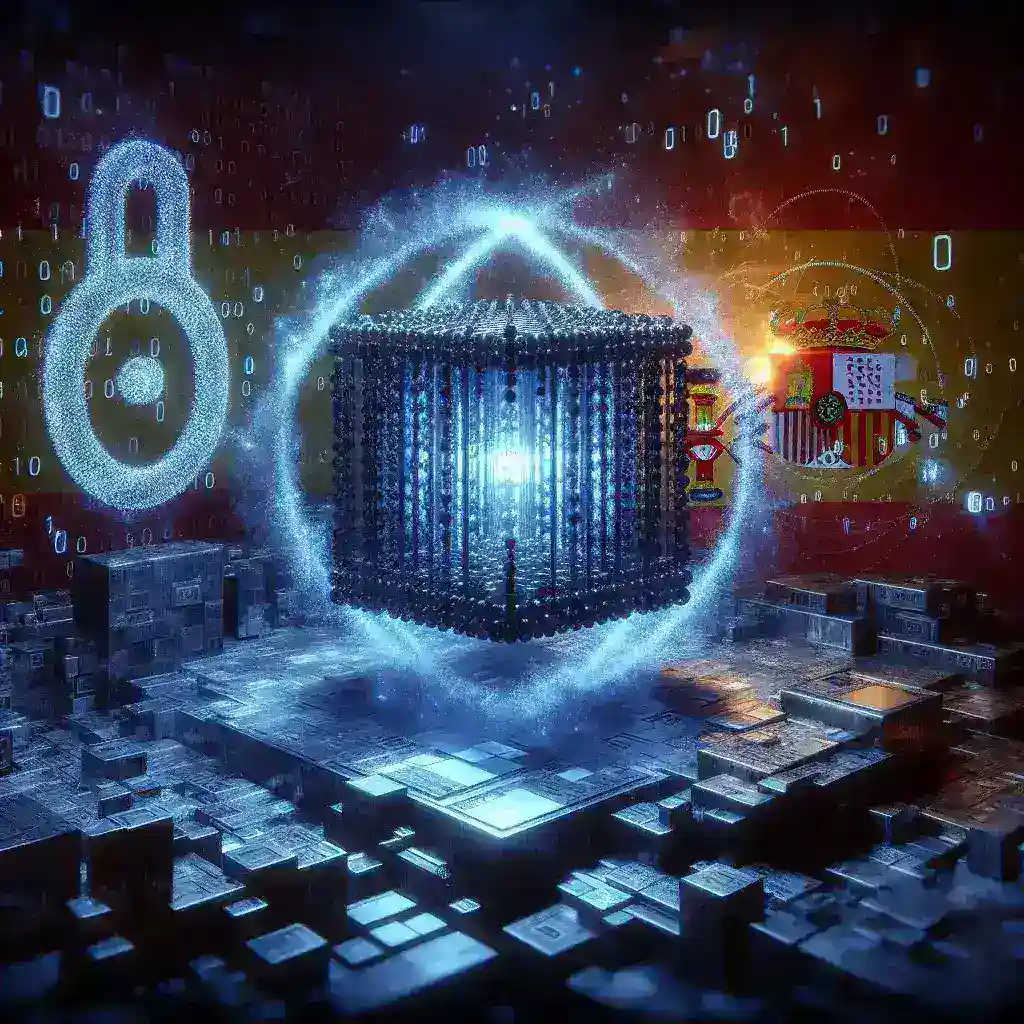 "Empresa española desarrollando software cuántico para mejorar la criptografía avanzada, destacando la innovación tecnológica en España."