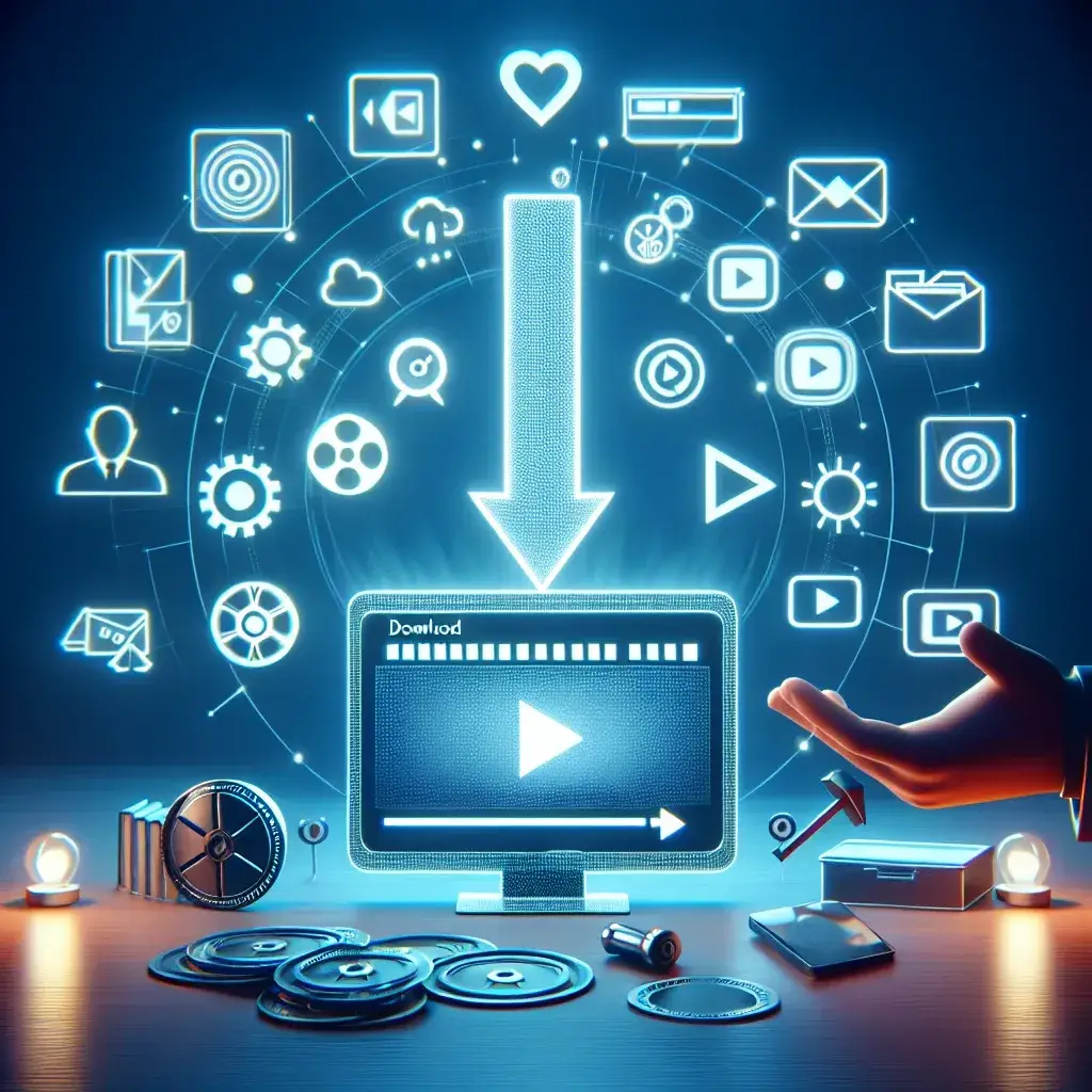 "User downloading Instagram videos without watermark using SaveFrom tool on a laptop."